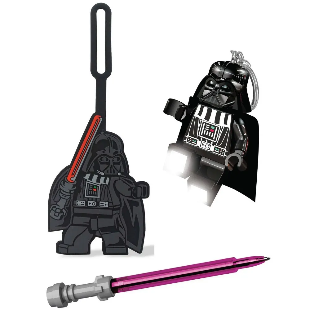 lightsaber lego darth vader mini figure