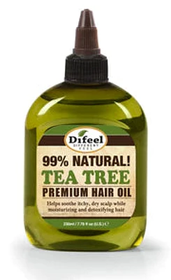 Difeel Tea Tree Natural Premium Hair Oil 8oz