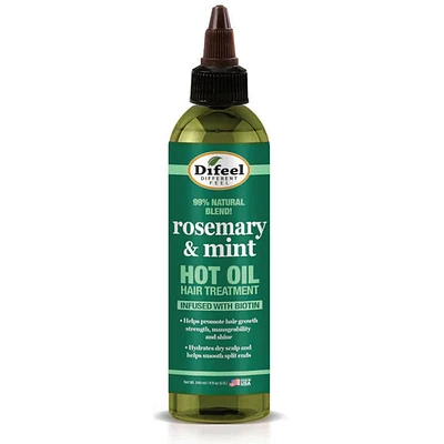 Difeel Natural Rosemary & Mint Hot Oil Hair Treatment 8oz