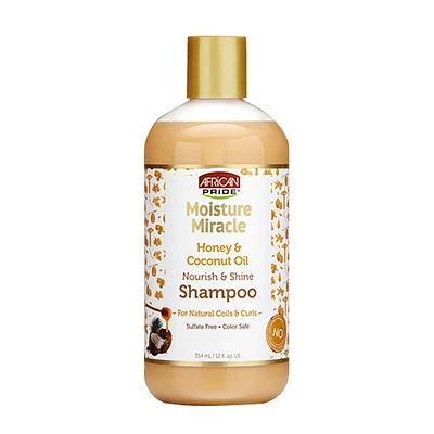 African Pride Moisture Miracle Honey & Coconut Oil Shampoo