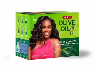 ORS Olive Oil Texlax & Stretch Semi-Straightening System