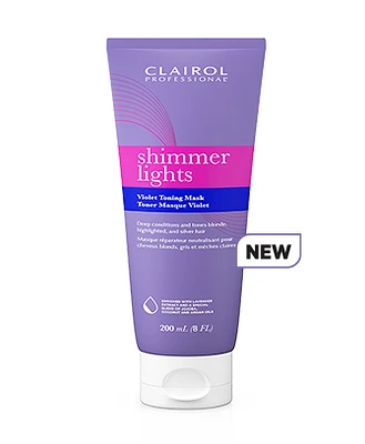 Shimmer Lights Violet Mask
