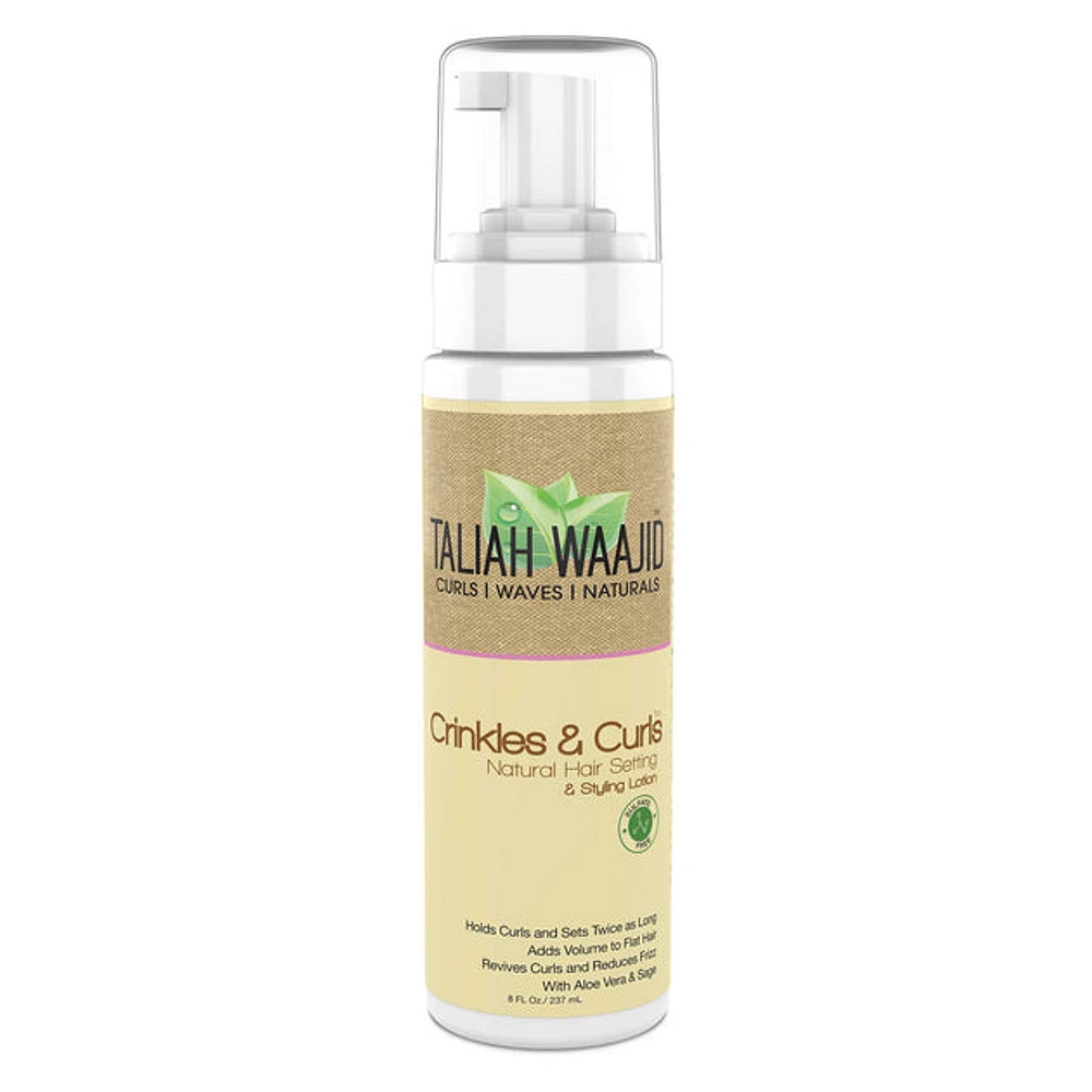 Taliah Waajid Crinkles & Curls Setting Lotion 8oz