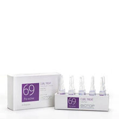 Biotop Professional 69 Proactive Curl Treatment Ampoules