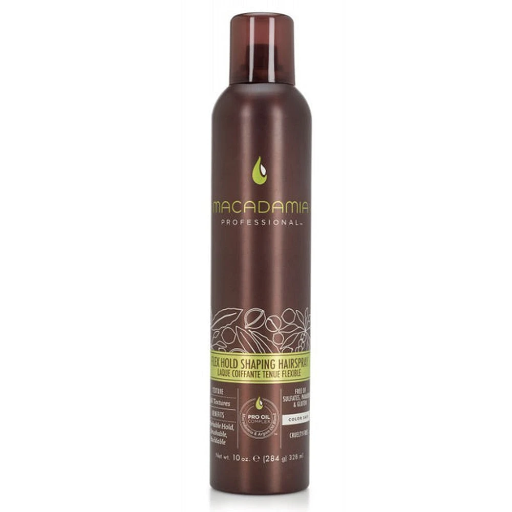 Macadamia Flex Hold Shaping Hairspray 10oz