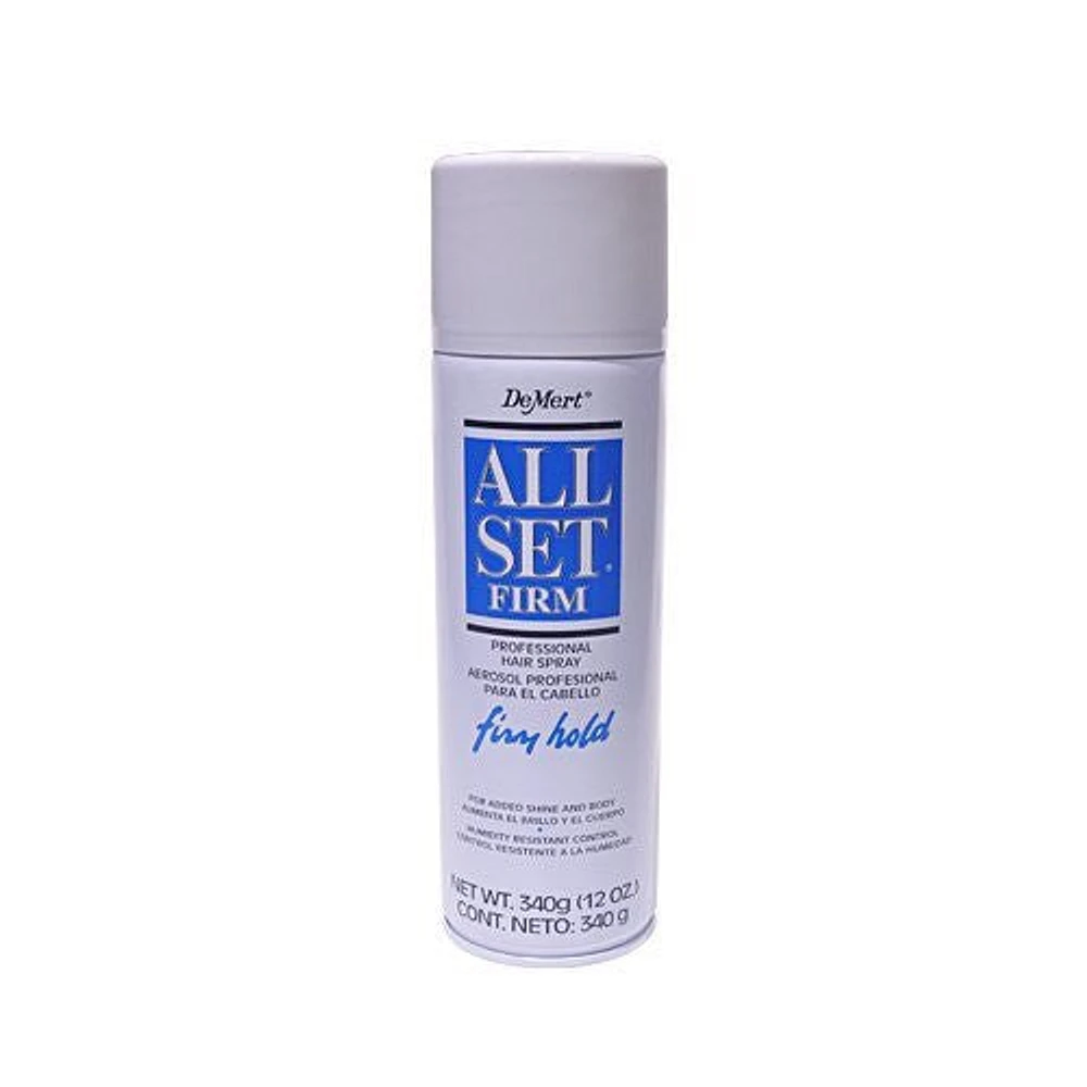 DeMert All Set Firm Hold Spray 12oz.