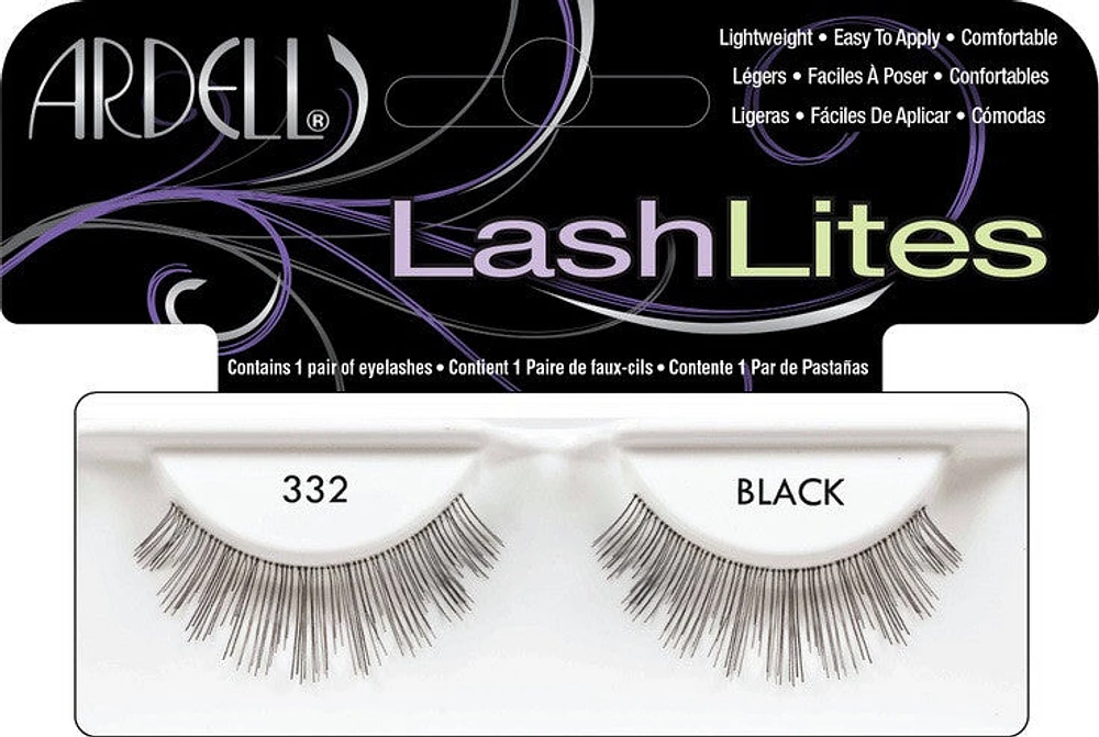 Ardell lash lites 332 black