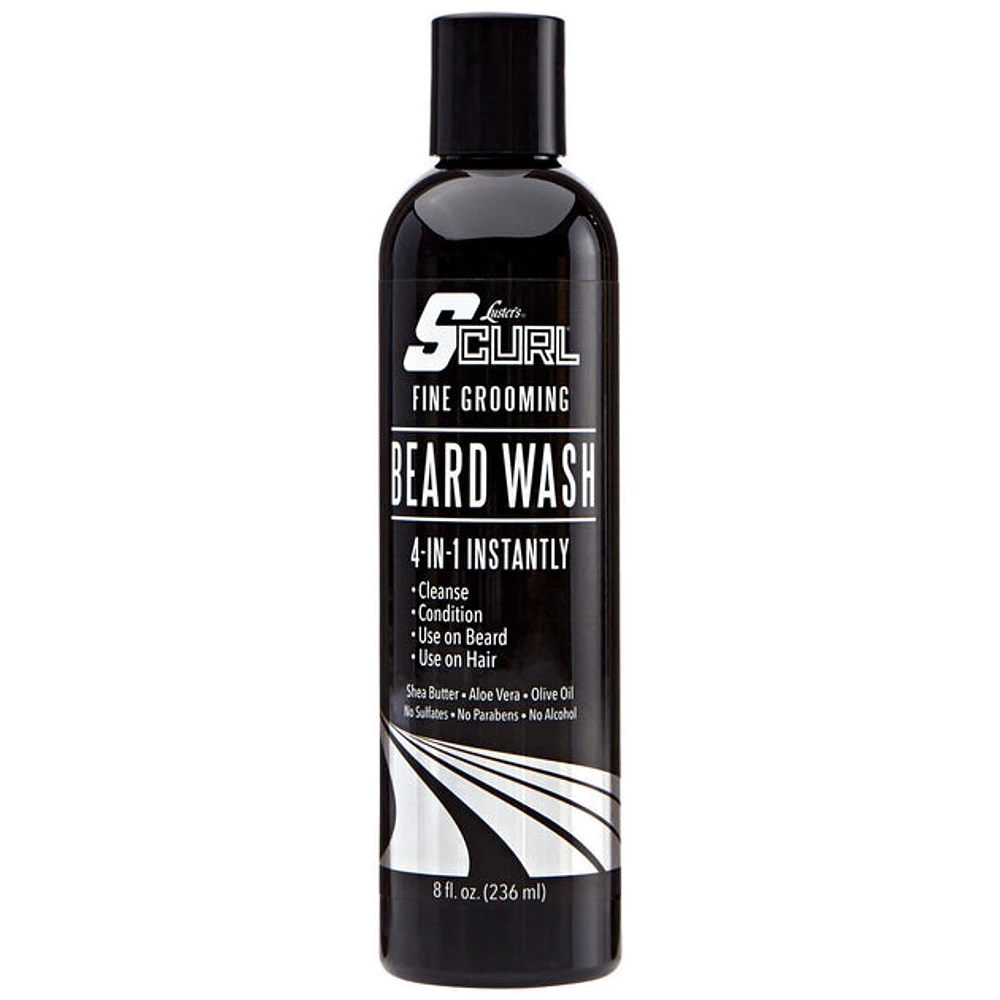 Luster's Scurl Fine Grooming Beard Wash 8oz