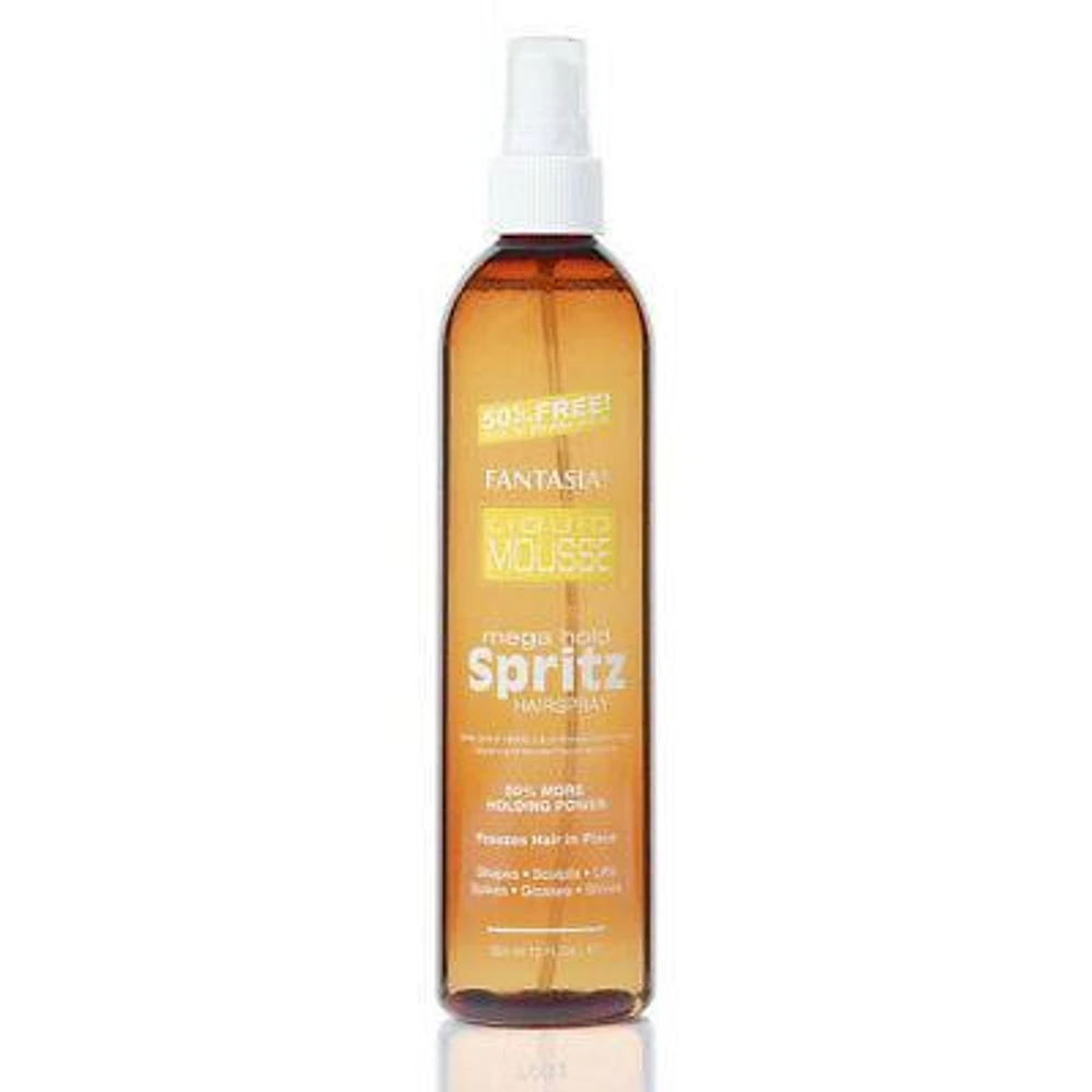IC. Liquid Mousse Mega Hold Hairspray