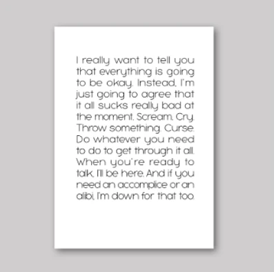 Accomplice or Alibi Card - What She Said Creatives