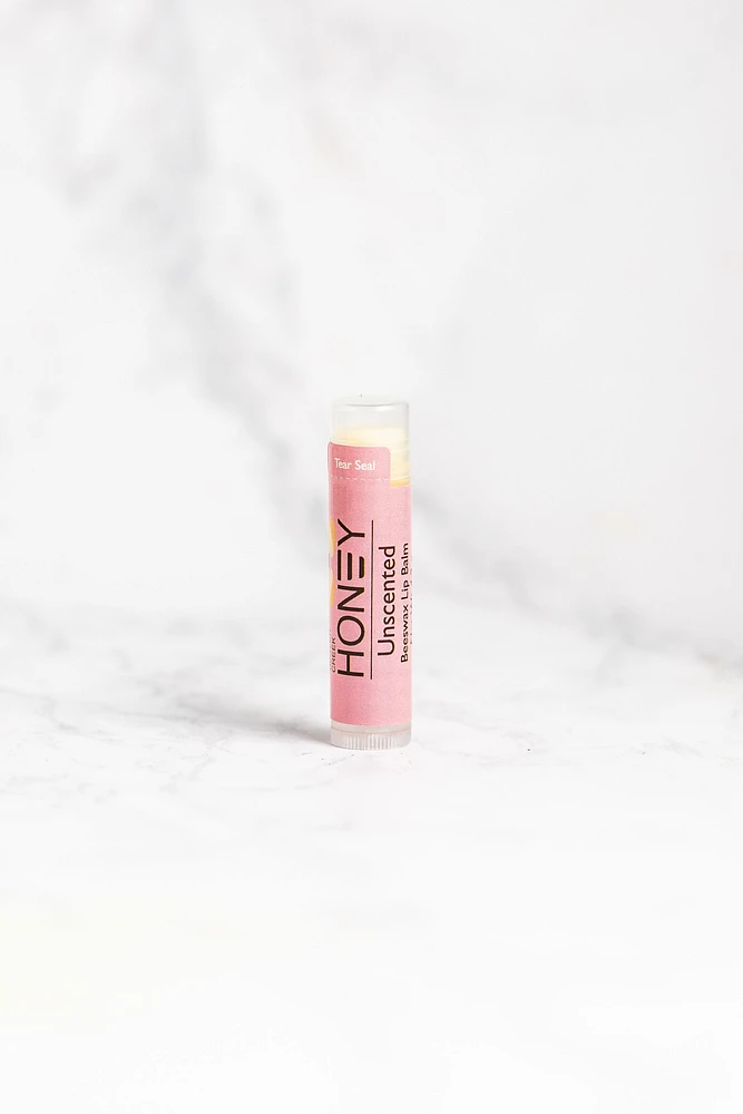 Unscented / Lip Balm - Beaver Creek Honey