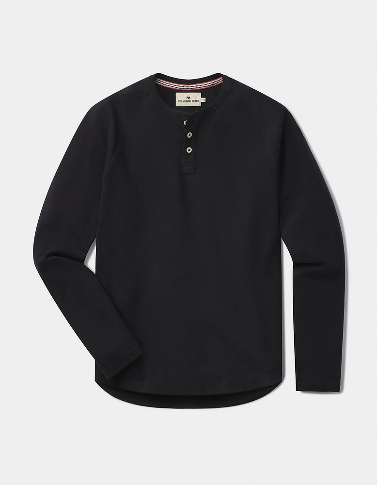 Puremeso Everyday Henley Black