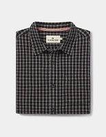 Nikko Button Up Shirt Black Plaid