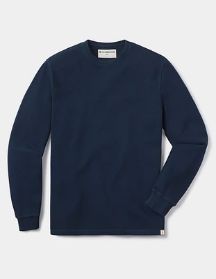 Vintage Thermal Crew Dark Indigo