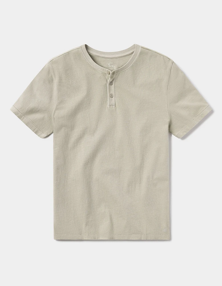 Normal Jersey Henley Limestone