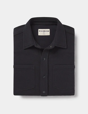 Loop Terry Button Up Black