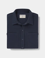 Loop Terry Button Up Navy
