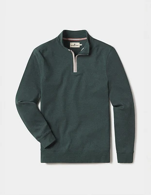 Puremeso Weekend Quarter Zip Green Gables