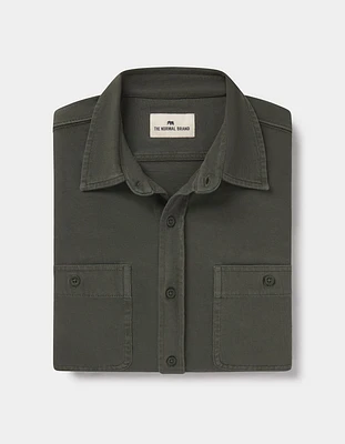 Lennox Jersey Button Up Alpine