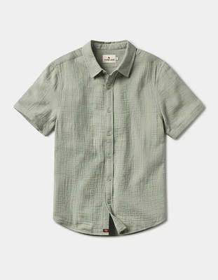 Kalo Short Sleeve Button Up Juniper