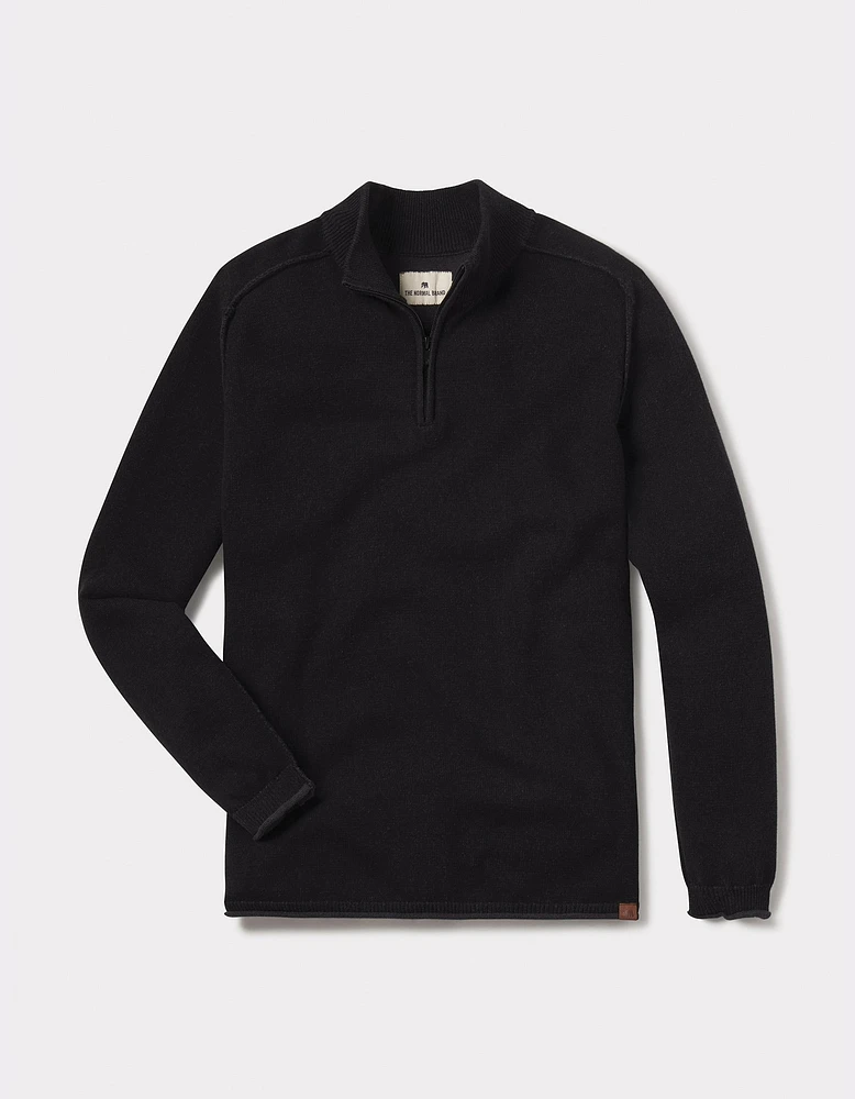 Jimmy Quarter Zip Black
