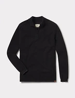 Jimmy Quarter Zip Black