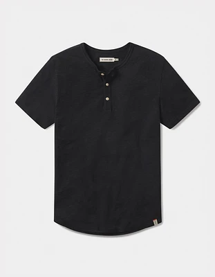 Legacy Jersey Henley Black