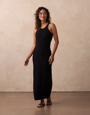 Claire Knit Maxi Dress Black