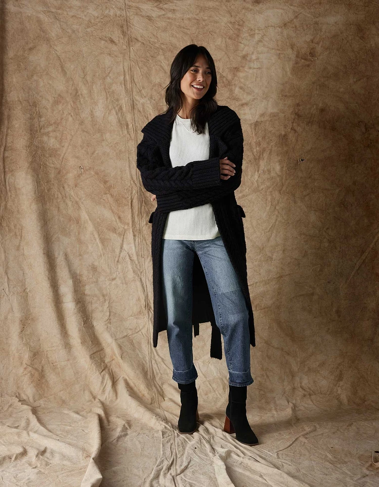 Fiona Overcoat Navy