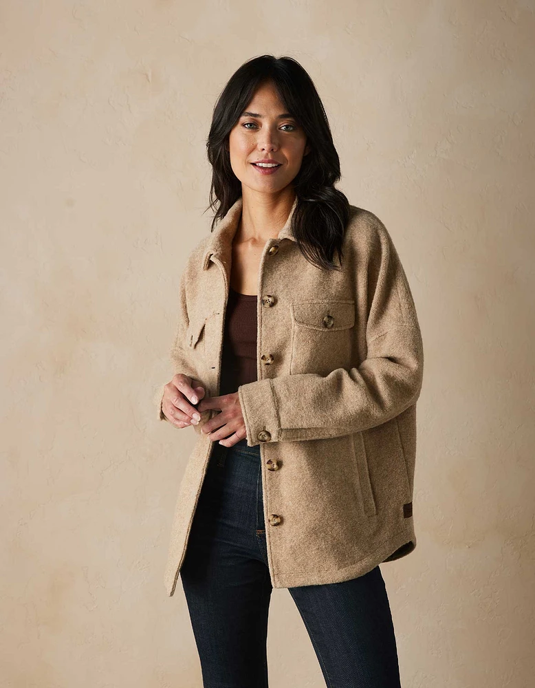 Logan Ski Lodge Jacket Oatmeal