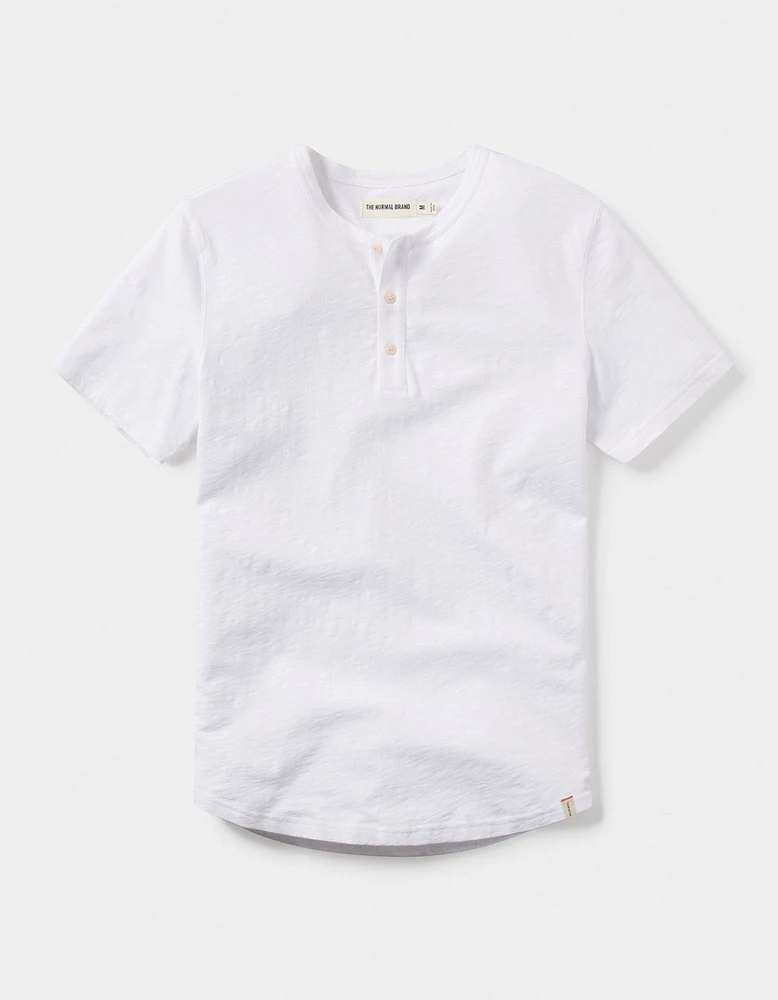 Legacy Jersey Henley White