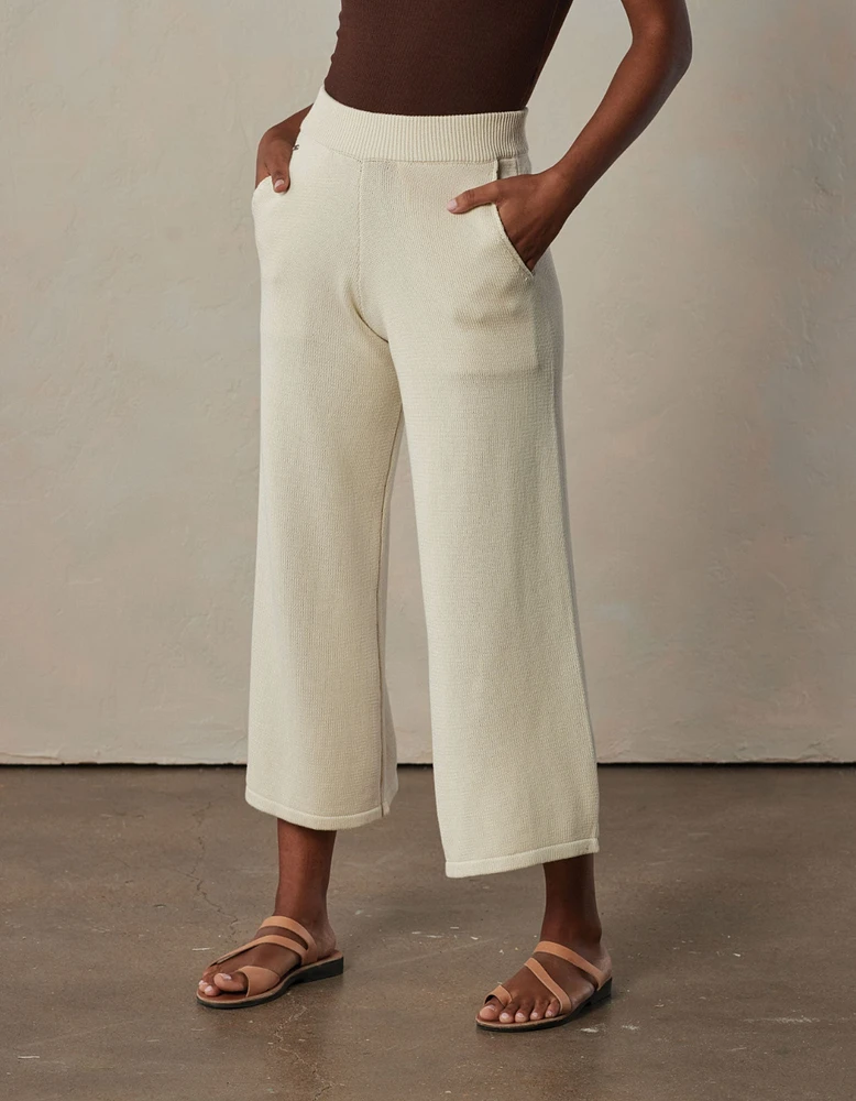 Wanderlust Knit Pant Cream