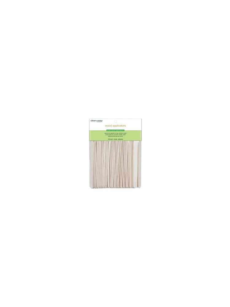 CleanEasy Large Wax Applicator Sticks