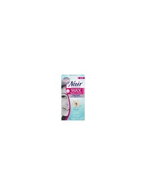 Nair Wax Ready Strips for Face White Lily