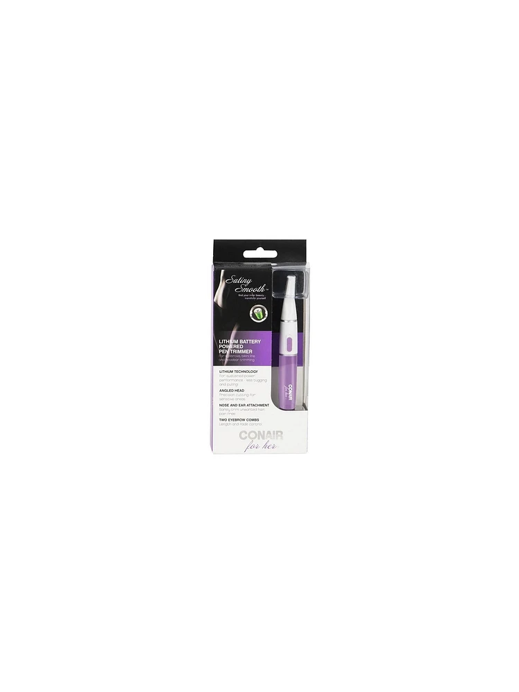 Conair Satiny Smooth Ladies' Lithium Pen Trimmer