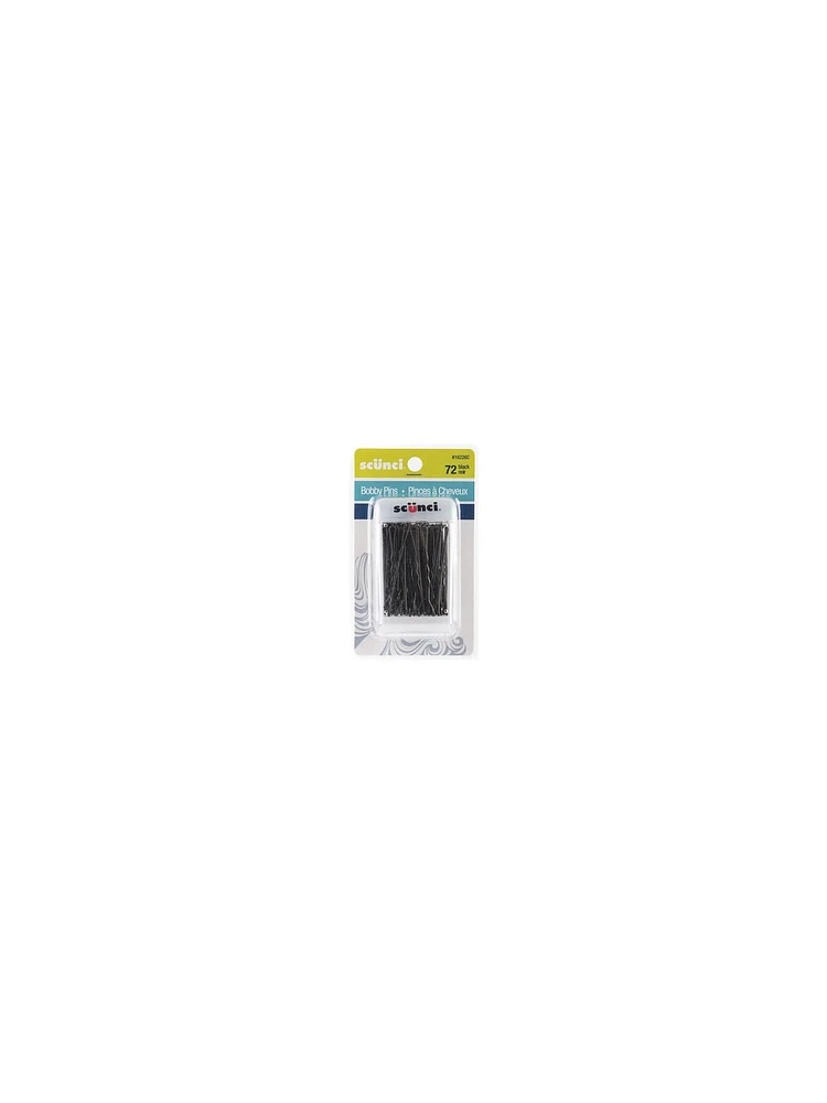 Conair Bobby Pins Black 72 Pcs