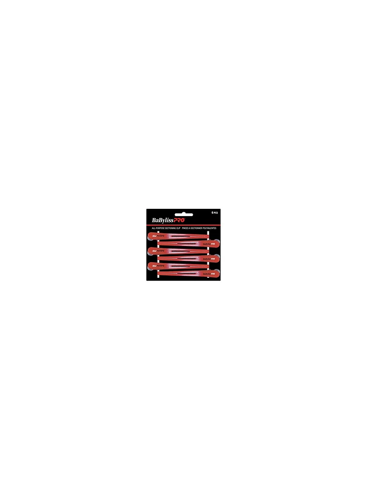 BaBylissPro All-purpose Sectioning Clips 6pc