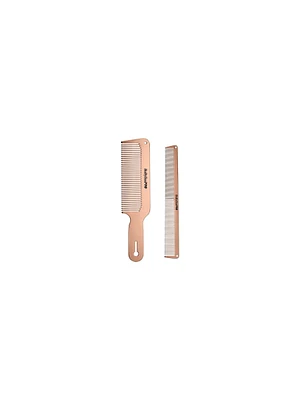 BabylissPro Duo de Peignes Métalliques RoseFX