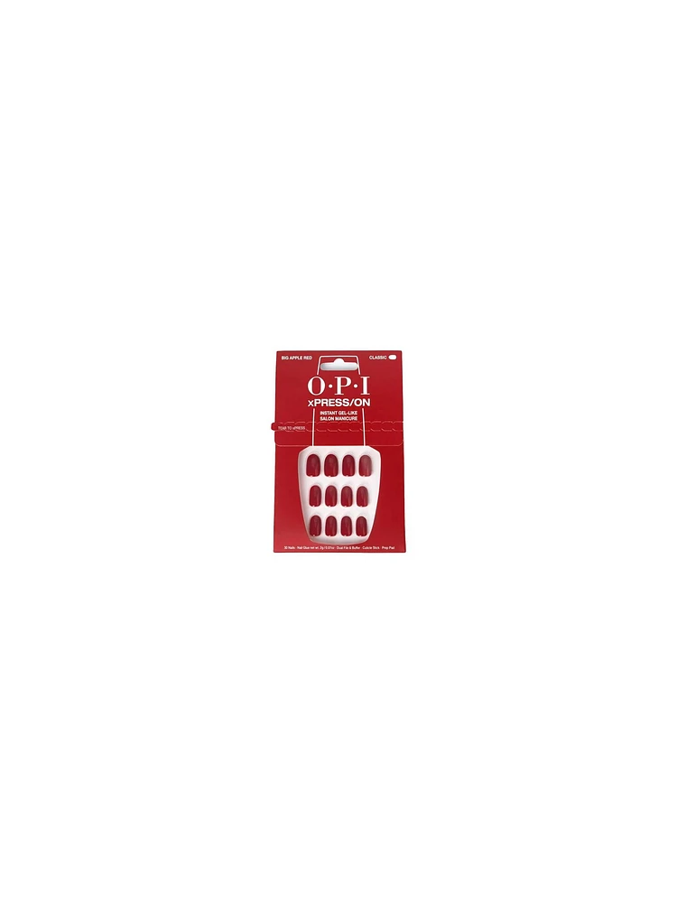 OPI xPRESS-ON Nails Big Apple Red