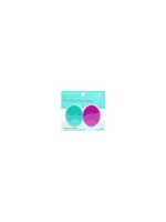 Relaxus Pretty Polished Silicone Facial Scrubber 2pk