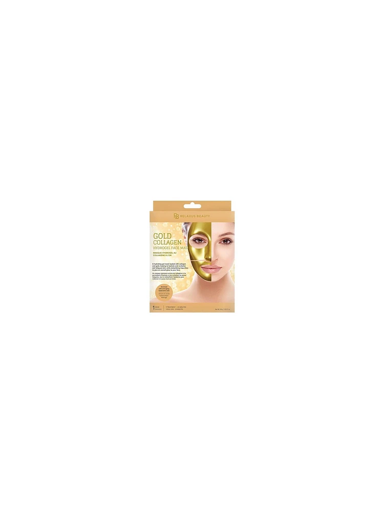 Relaxus Gold Collagen Hydrogel Facial Mask
