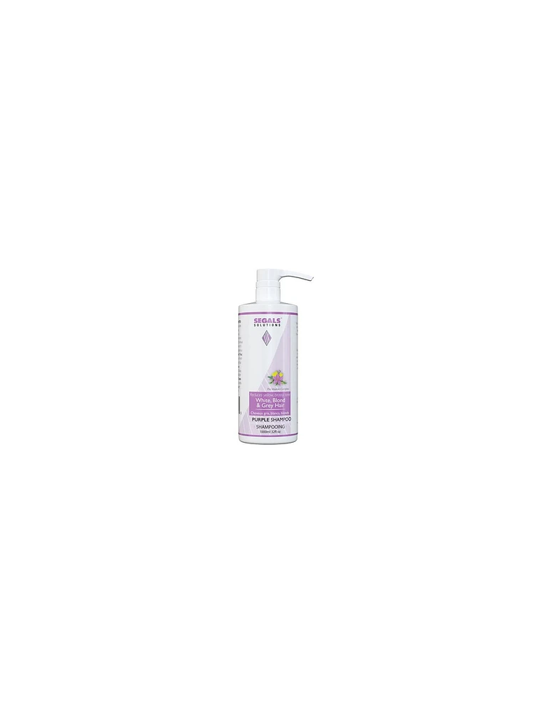 Segals White Blond & Grey Hair Purple Shampoo - 1L