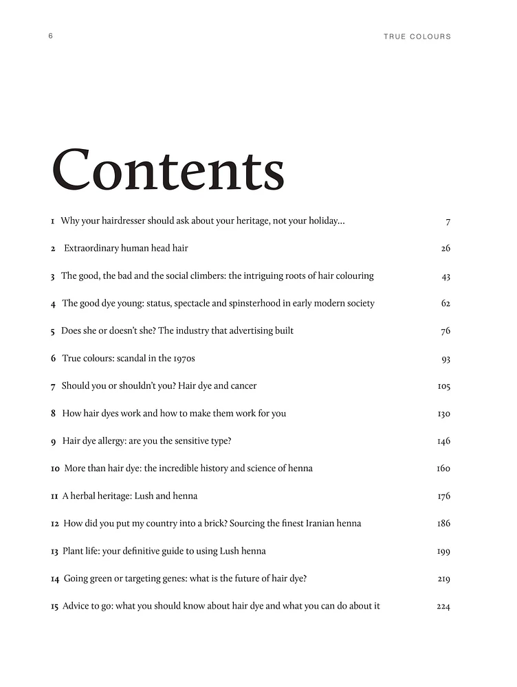 True Colours Book | The World of Henna Hair Dyes
