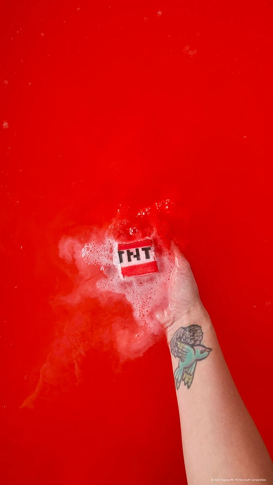 Bombe pour le bain TNT Block