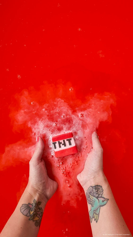 Bombe pour le bain TNT Block