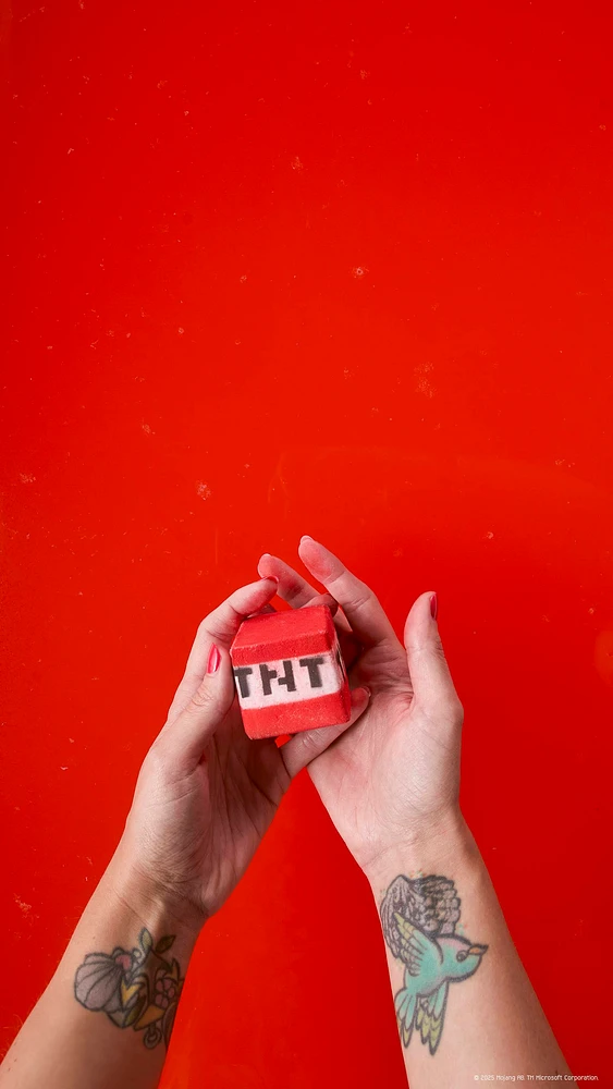 Bombe pour le bain TNT Block