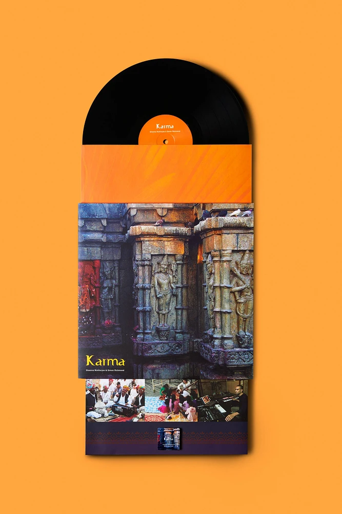 Karma Vinyl By Sheema Mukherjee & Simon Richmond Vinyl With USB