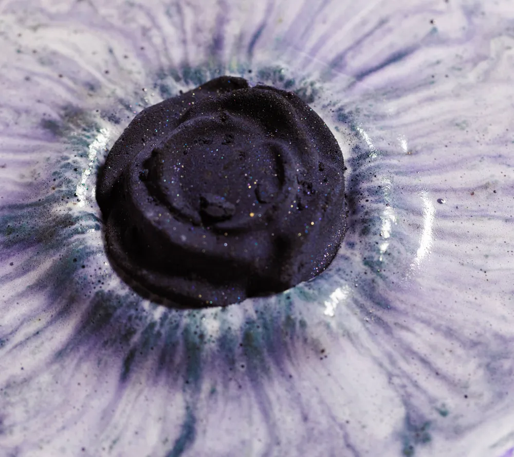 Bombe pour le bain Black Rose
