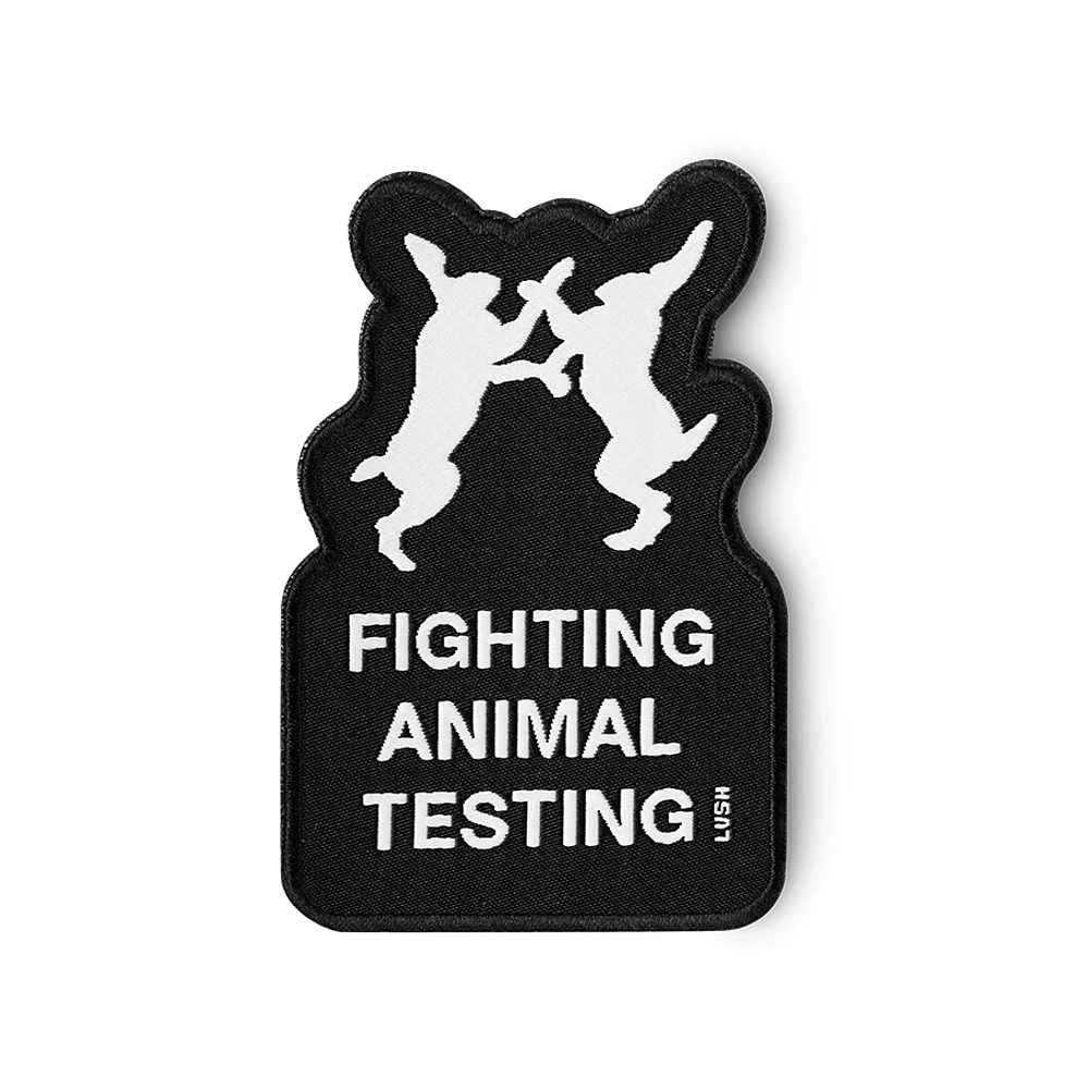 Fighting Animal Testing | Écusson thermocollant