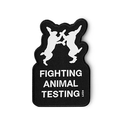 Fighting Animal Testing | Écusson thermocollant